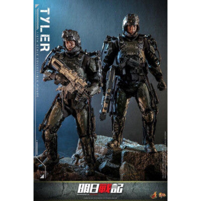 HotToys Masterpiece Johnson & Tyler Warriors of the Future 1/6Figure MMS668 &667