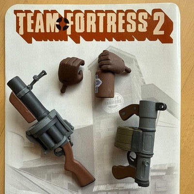 NECA Team Fortress 2 The Demoman Red Action Figure NECA Valve 2012 RARE gift JP