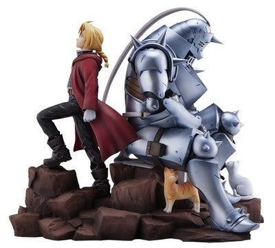 Fullmetal Alchemist Edward & Alphonse Elric Brothers PROOF Figure gift christmas