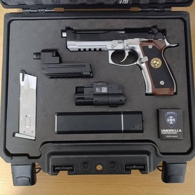RESIDENT EVIL Tokyo Marui Samurai Edge Albert W. Model 01 Blowback Pistol w #02
