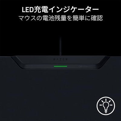 Razer HyperFlux V2 Hard Edition Gaming Mouse Pad Wireless Charging NEW Japan