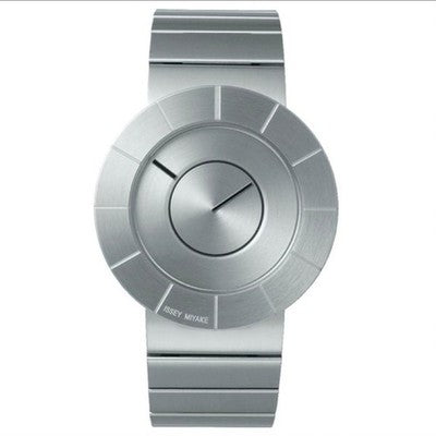used ISSEY MIYAKE TO Tio Yoshioka Tokujin design NY0N001 Silver Men Watch