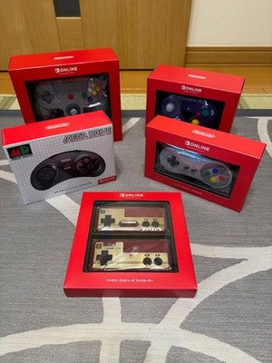Nintendo Switch Online Controller Bundle N64 GC SFC FC Mega Drive 5 Set Wireless