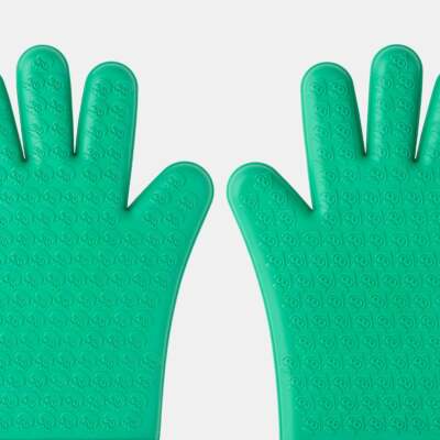 【Japan Store Official】 Splatoon 3 SALMON RUN Silicone Mittens Nintendo 43×25×4cm