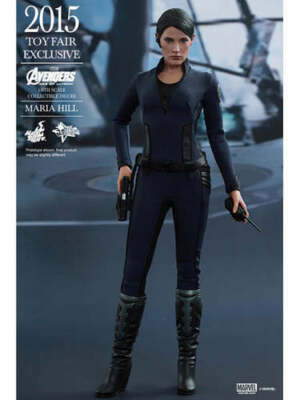 Masterpiece Hot Toys Maria Hill 1/6 Figure Avengers Age of Ultron Movie MMS305