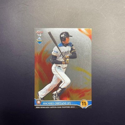 BBM 2013 Shohei Ohtani Parallel Rookie Card Team Limited 2-Piece Set #11