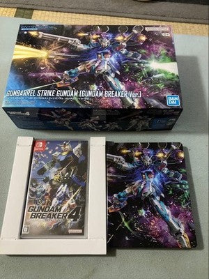switch Gundam Breaker 4 Collector's Edition Model Kit BANDAI gift Japan