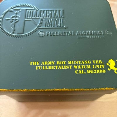 Fullmetal Alchemist Limited Edition Roy Mustang Watch Full Metal Watch 2007