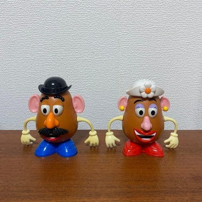 Disney Toy Story Mr. Potato Head & Mrs. Potato Head Set Figure Trinket Case