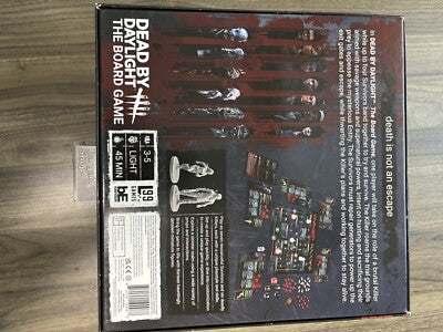 【English version】 Opened Dead by Daylight Board Game Horror Theme DBD