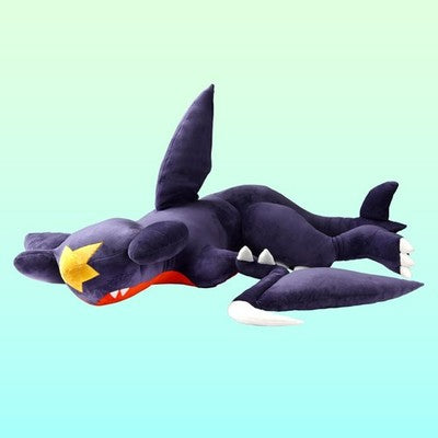Mint Large MEGA BIG Garchomp Pokemon Center LIMITED Plush Cushion Life Size SSR