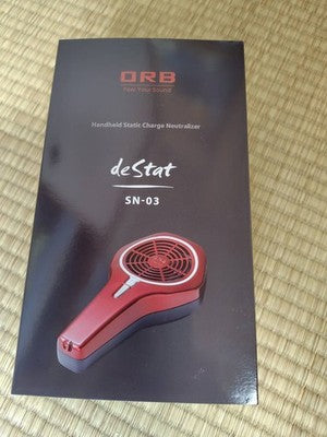 NEW ORB SN-03 Handheld Static Charge Neutralizer for Audio & Sound Equipment