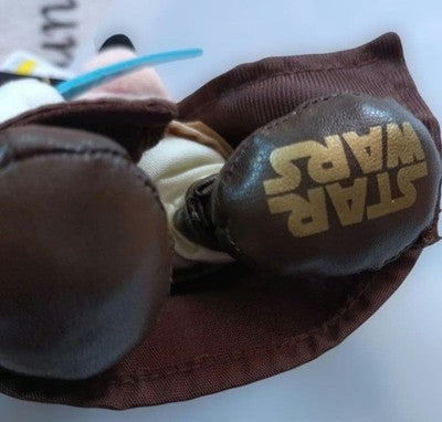 Tokyo Disney Resort Mickey Jedi Plush Keychain Badge Star Wars Limited Japan