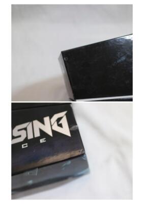 no software PS3 Metal Gear Rising Limited Edition Box figure & CD included