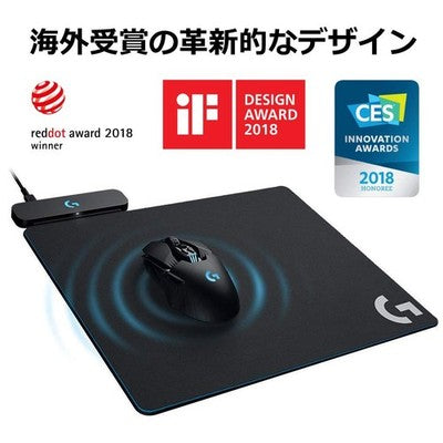 【US/DDP】 Logitech G Series Gaming Mouse Pad G-PMP-001 POWERPLAY Black NEW F/J JP