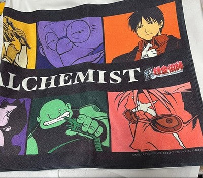 Fullmetal Alchemist Square Enix Etching Watch Postcard Towel Mascot Set