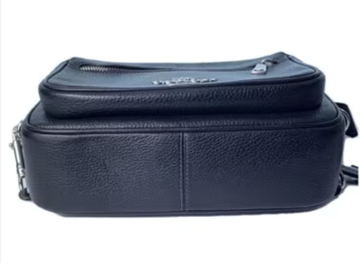 Auth COACH Elias Crossbody CJ509 Leather Black F/S 424728