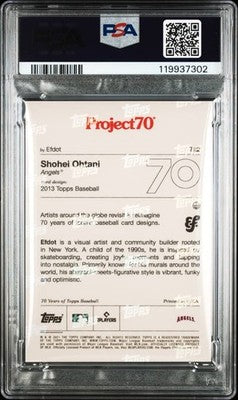 Shohei Ohtani 2021 Topps Project 70 #722 PSA10 Baseball Angels MBL