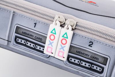 【BLACK】NEW Pouch Only Multi Pouch of the First PlayStation BOOK from JAPAN