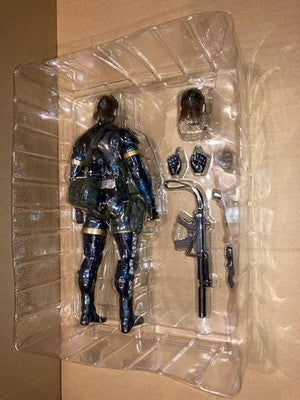 Box damaged PLAY ARTS Kai Metal Gear Solid V Metallic ver. Ground Zeroes Snake
