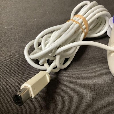 Set of 2 Nintendo GameCube Controller White Emerald Blue DOL-003 OEM Tested