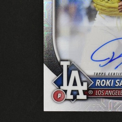 Topps 2025 Roki Sasaki Bowman Chrome Mega Box  CRA-RS Autograph card /75
