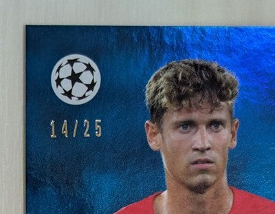 2023 Topps Marcos Llorente Autograph Card Limited Edition/25 Atletico de Madrid