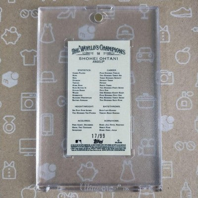 Shohei Ohtani 2022 Topps Allen & Ginter #17/99 MLB Baseball Card Angels