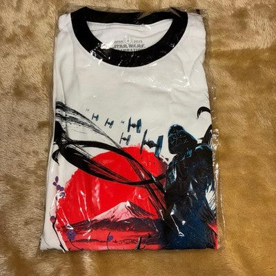 L Size Star Wars Celebration 2025 Official T-Shirt Limited Event Exclusive White