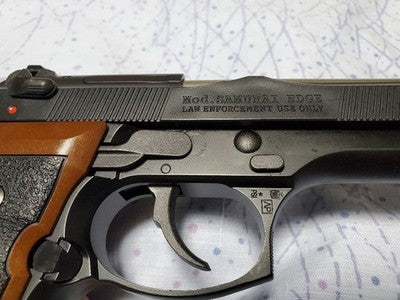 Tokyo Marui Samurai Edge Standard Model Gas Blowback Airsoft Pistol M9 *1