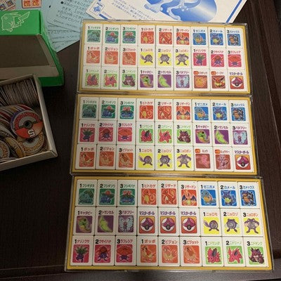 Pokemon Family Ponjang 1st First Edition Japanese Version Set Mahjong hobby
