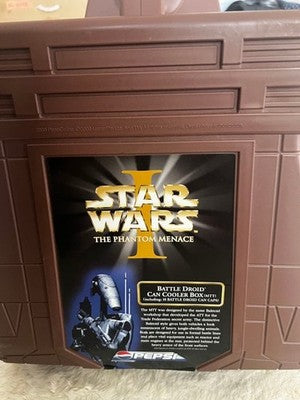 Star Wars Battle Droid Can Cooler Box - Pepsi Japan Limited Edition