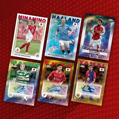 1Case 12 Box TOPPS Champions League Soccer Cards 2025 JAPAN EDITION Box