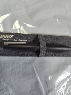 NEW Lamy 2000 Fountain Pen, Black, Extra-Fine Nib (L01-EF,F,M,B) acs