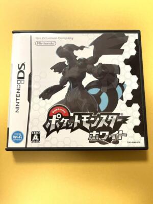 Nintendo DS　Pokemon White DS Nintendo Japanese game　Japanese With Case