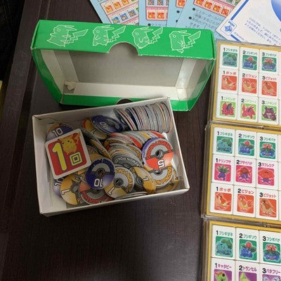 Pokemon Family Ponjang 1st First Edition Japanese Version Set Mahjong hobby
