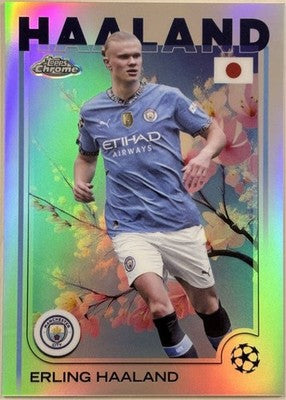 Tops 2024-25 UEFA Japan Edition Erling Haaland Manchester City Cherry Blossom