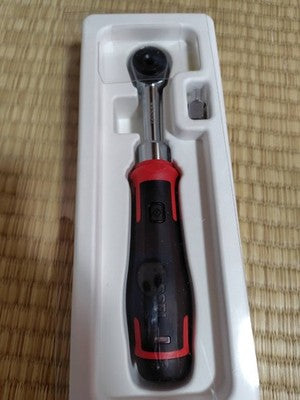 NEW VESSEL 400ER3 Cordless Electric Slim Ratchet Wrench 3/8 Fast Shipping