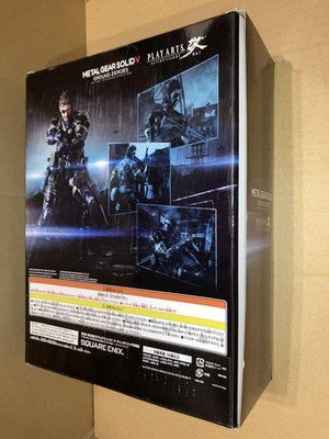 Box damaged PLAY ARTS Kai Metal Gear Solid V Metallic ver. Ground Zeroes Snake