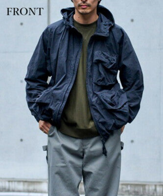 【Size：JP M,L,XL】 NEW SNOW PEAK INDIGO C/N PARKA JK-24AU401/402 from JAPAN acs