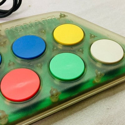 Pop'n Music Controller Sony Playstation 1 2 PS1 PS2 Konami Japanese ver Tested