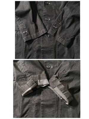 Yohji Yamamoto suit  Casual suit black denim A.A.R. set 90s Y's for men XL/L