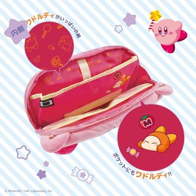Kirby's Dream Land Plush Pouch for Nintendo Switch 2 Kirby & Waddle Dee NS2H