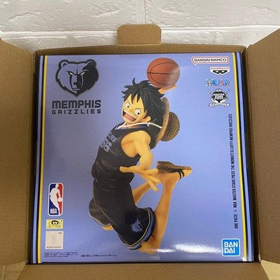 ONE PIECE NBA MSP Luffy Memphis Grizzlies Figure Premium Bandai Exclusive New