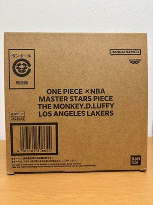 ONE PIECE BASE NBA MSP Monkey D Luffy Los Angeles Lakers Figure Bandai New