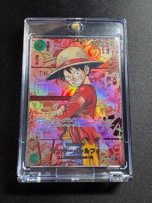 Luffy Red OP13-118 Super Parallel Carrying on His Will One Piece TCG Card *6