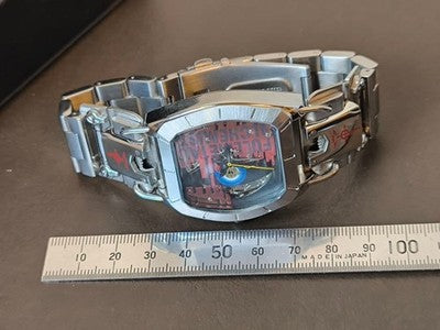 Fullmetal Alchemist Edward Elric Silver Watch Metal Band Anime Official Style