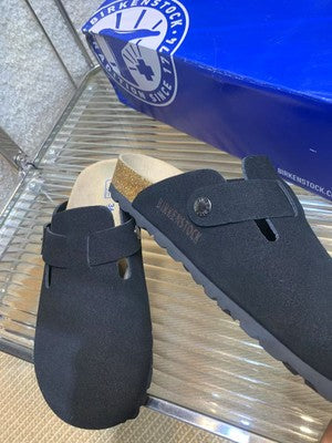 see description multi sizes BIRKENSTOCK Boston Narrow Black