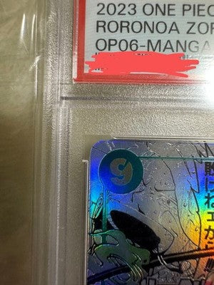 ONE PIECE Card Roronoa Zoro OP06-118 SEC Comic Parallel Manga Japanese(PSA 10)