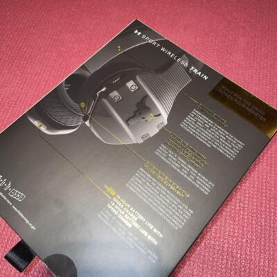 JBL Under Armour Project Rock Sport Wireless train Over-the-Ear Headphones used